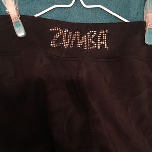 Zumba fitness black leggings